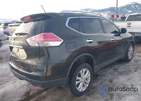 2015 Nissan Rogue Sv from USA, damaged, VIN KNMAT2MV3FP513787